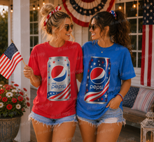 Load image into Gallery viewer, Patriotic Can Drinks DROPDOWN TRANSFER PARJO MAY 26