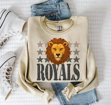 Load image into Gallery viewer, Faux Yarn Mascot Star Dropdown TRANSFER BIA JAN 26