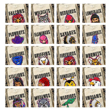 Load image into Gallery viewer, Grunge Varsity Mascot DROPDOWN TRANSFER KAYNDI AUG 26