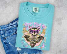 Load image into Gallery viewer, Don't Mind Me Just Chillin Raccoon OR Sloth In Hammock DROPDOWN TRANSFER SSD MAY 26
