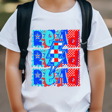 Load image into Gallery viewer, Read Stacked Checker Bolt Polka Stripes TRANSFER DWS JAN 26