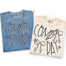 Load image into Gallery viewer, Comp Day Grey Stripe Bows TRANSFER CSD FEB 26