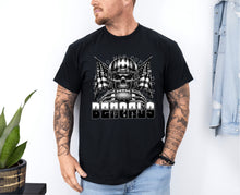 Load image into Gallery viewer, Black And White Skull Football Mascots DROPDOWN TRANSFER