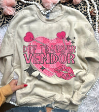 Load image into Gallery viewer, Candy Heart Lips Faux Embroidery Titles DROPDOWN TRANSFER HMWK DEC
