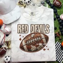 Load image into Gallery viewer, Neutral Football Faux Embroidery Mascot DROPDOWN TRANSFER HMWK 24