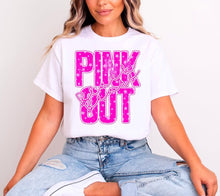 Load image into Gallery viewer, Pink Out Stars Mascots Dropdown TRANSFER CST AUGUST 25