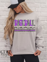 Load image into Gallery viewer, Baseball Mama Checkered Color Dropdown TRANSFER FEB COR