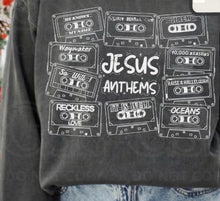 Load image into Gallery viewer, Jesus Anthems Tape Collage COLOR DROPDOWN TRANSFER ET FEB 26