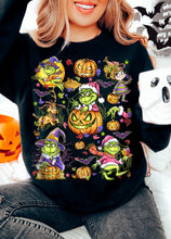 Load image into Gallery viewer, Spooky Green Guy Collage TRANSFER AGCM