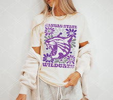 Load image into Gallery viewer, Groovy Floral Mascots DROPDOWN TRANSFER