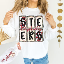 Load image into Gallery viewer, Baseball Boxes Letters Mascots With SLEEVE OPTION TRANSFER CAP JAN