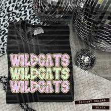 Load image into Gallery viewer, Iridescent Leopard Stacked Mascot Dropdown TRANSFER CAP MAY