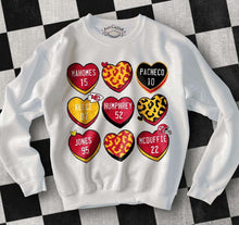 Load image into Gallery viewer, Chiefs Stacked Hearts TRANSFER KPI JAN 25