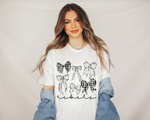 Load image into Gallery viewer, SC BW Coquette Bow Mascots Dropdown TRANSFER PHDC MAY