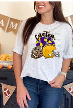 Load image into Gallery viewer, Football Pom Helmet (Add Name) Customized DTF TRANSFER