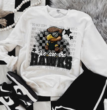 Load image into Gallery viewer, We Are The Mascots Checkered Stars Dropdown TRANSFER SWD TEMP