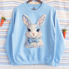 Load image into Gallery viewer, Easter Bunny Boy Blue Bowtie TRANSFER SDD JAN 26
