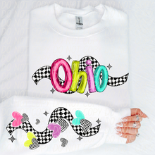 Load image into Gallery viewer, Bright Checkered States(All 50 states available) DTF TRANSFER