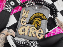 Load image into Gallery viewer, We Are Gold Glitter Mascot DROPDOWN TRANSFER