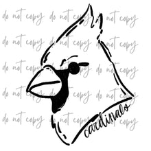 Load image into Gallery viewer, Doodle Single Color Mascots Dropdown TRANSFER