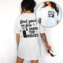 Load image into Gallery viewer, Find Your Fire & Burn The Bridges With Pocket TRANSFER DROPDOWN CSC JAN