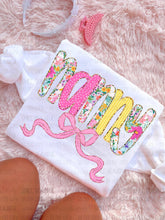 Load image into Gallery viewer, Floral Polka Gold Glitter Titles DROPDOWN TRANSFER CARTER APR 26