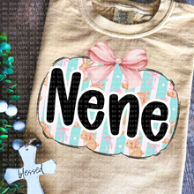 Load image into Gallery viewer, Coquette Bunny Names Dropdown TRANSFER ECHT FEB