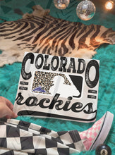 Load image into Gallery viewer, Distressed Black And Leopard Baseball Teams DROPDOWN TRANSFER KAI APR 26