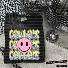 Load image into Gallery viewer, Rainbow Checker Pink Happy Stacked Mascots Dropdown TRANSFER CAP JUNE 25