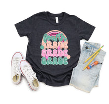 Load image into Gallery viewer, Hello Grades Retro Rainbow Pink and Mint TRANSFER