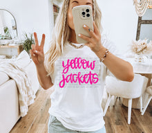 Load image into Gallery viewer, Pink Handlettering Mascot Dropdown TRANSFER CAP FEB 25