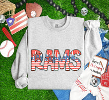 Load image into Gallery viewer, RWB Drip Mascots Dropdown TRANSFER CAP MAR 25