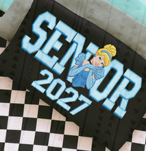 Load image into Gallery viewer, Senior 2027 Faux Embroidery Character DROPDOWN TRANSFER KAI JULY 26