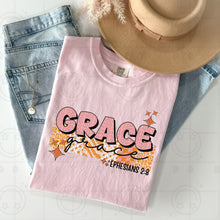 Load image into Gallery viewer, Pink & Orange Scrapbook Style Bible Verses Dropdown TRANSFER HMWK MAR 25