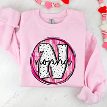 Load image into Gallery viewer, Pink Brush Dalmatian Valentine Names DROPDOWN TRANSFER SDD