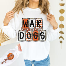 Load image into Gallery viewer, Basketball Boxes Letters Mascots With SLEEVE OPTION TRANSFER CAP JAN
