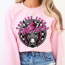 Load image into Gallery viewer, You Are Such A Jackass Pink Black TRANSFER DWS