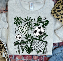 Load image into Gallery viewer, Play Ball Soccer Collage DROPDOWN TRANSFER BIA