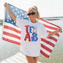 Load image into Gallery viewer, RWB Messy States (all 50 states available) TRANSFER CAP JUNE 26