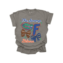 Load image into Gallery viewer, Football Bow Team DROPDOWN TRANSFER MWG JUNE 25