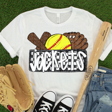 Load image into Gallery viewer, Softball Team Plate Mascots DROPDOWN TRANSFER CSD FEB 26