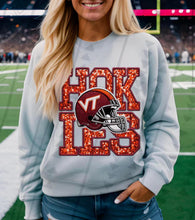 Load image into Gallery viewer, Football Team Helmet Faux Embroidery DROPDOWN TRANSFER TGG