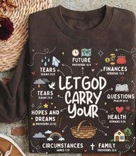 Load image into Gallery viewer, Let God Carry Your Collage COLOR DROPDOWN TRANSFER ET FEB 26