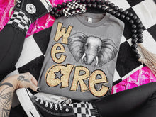 Load image into Gallery viewer, We Are Gold Glitter Mascot DROPDOWN TRANSFER