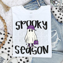 Load image into Gallery viewer, Spooky Season Ghosty DROPDOWN TRANSFER SWD JULY
