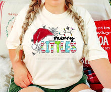 Load image into Gallery viewer, Merry Name With Santa Hat Multicolored Color TRANSFER SCG