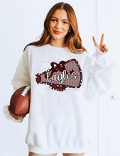 Load image into Gallery viewer, Seersucker Megaphone And Bow Customized DROPDOWN DTF TRANSFER BIA