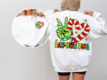 Load image into Gallery viewer, Bah Hum Bug Candy Canes With Pocket TRANSFER CST