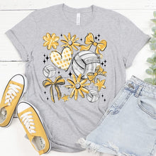 Load image into Gallery viewer, Play Ball Volleyball Collage DROPDOWN TRANSFER BIA