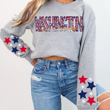 Load image into Gallery viewer, Baseball Teams Faux Embroidery Stars With SLEEVE OPTION TRANSFER VIRGO FEB